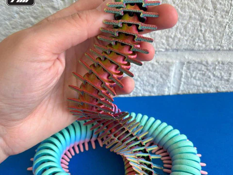 Flexi Millipede 3D Print Model