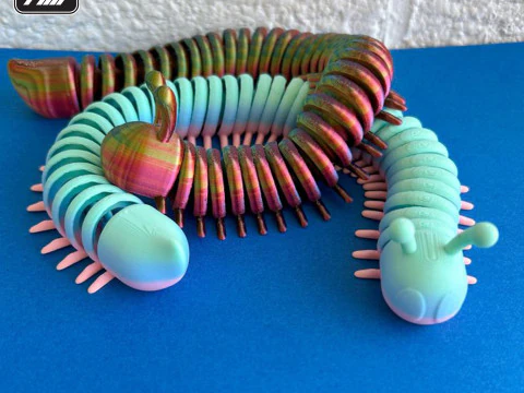 Flexi Millipede 3D Print Model