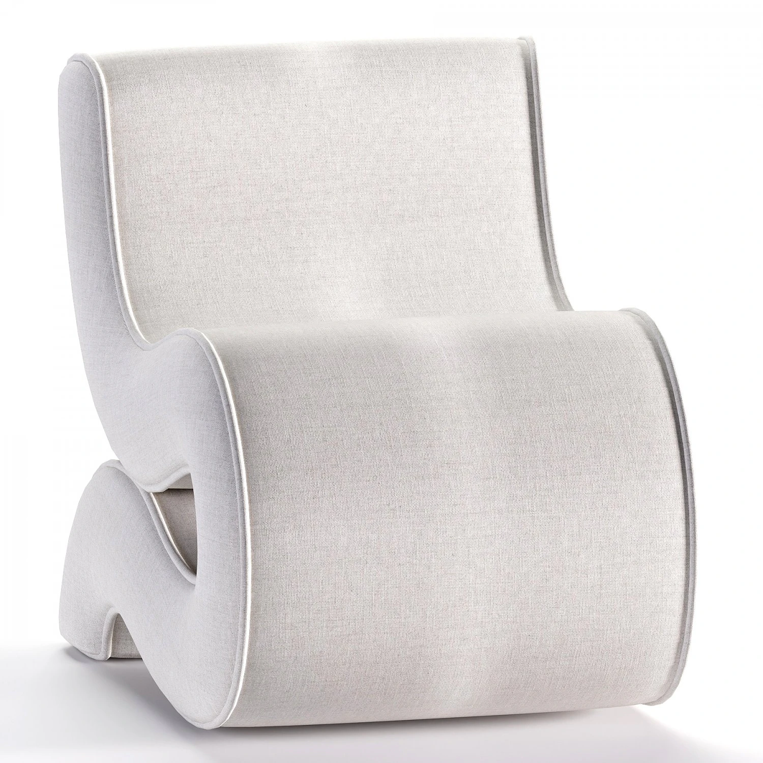 BondArmchairbyEichholtz 3D Model .c4d .max .obj .3ds .fbx .stl .blend 