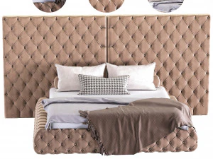 Cama Meridiani tuyo Modelo 3D