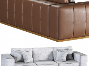 Laskasas CHARLIE 3 seater Model 3D