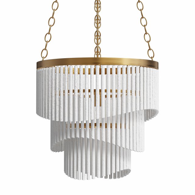 Sierra Chandelier Model 3D .c4d .max .obj .3ds .fbx .stl .blend 