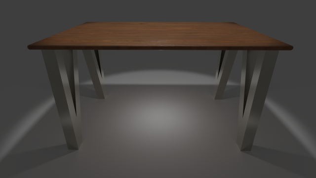Elegant desk 3D मॉडल .c4d .max .obj .3ds .fbx .stl .blend 