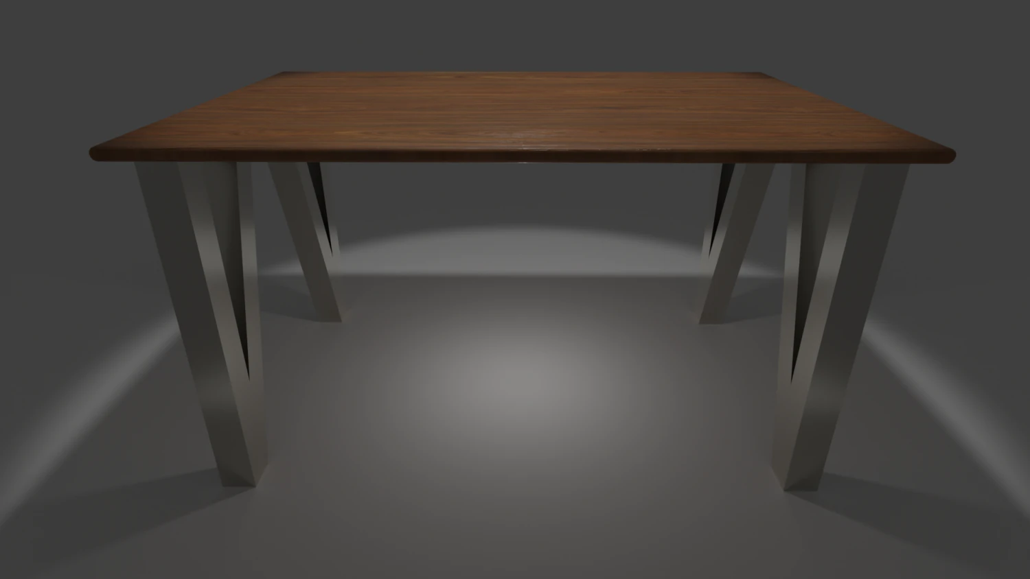Elegant desk 3D Model .c4d .max .obj .3ds .fbx .stl .blend