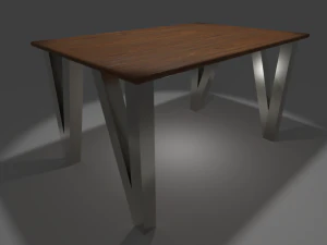 Elegant desk 3D Model