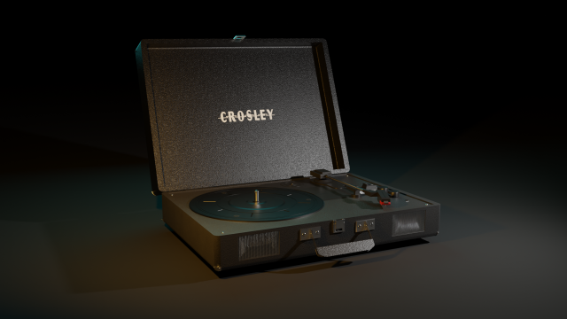 Crosley Modello 3D .c4d .max .obj .3ds .fbx .stl .blend 