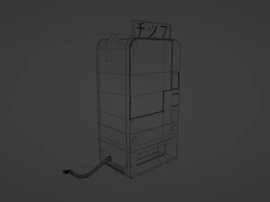 Vending machine 3D Model