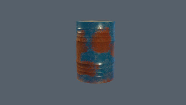 Barrel 3D Model .c4d .max .obj .3ds .fbx .stl .blend 