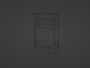 Barrel 3D Model