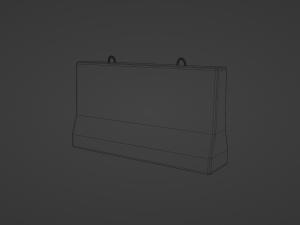 Partition wall Modello 3D