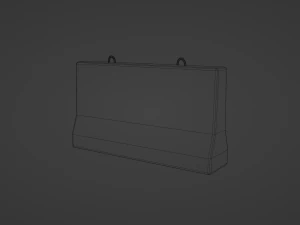 Partition wall 3D Model