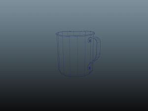 Metal cup 3D Модель