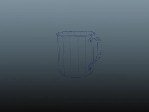 Metal cup 3D Model