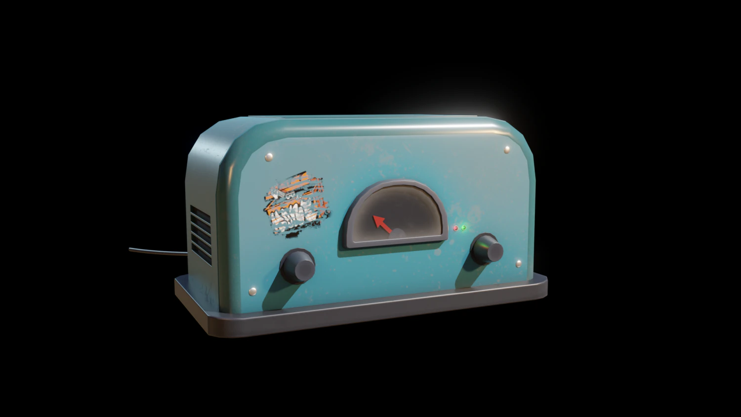 Toaster 3D Model .c4d .max .obj .3ds .fbx .stl .blend