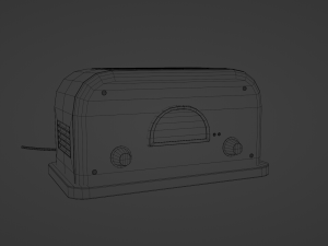 Toaster Modelo 3D