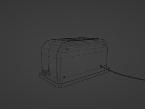 Toaster Modelo 3D