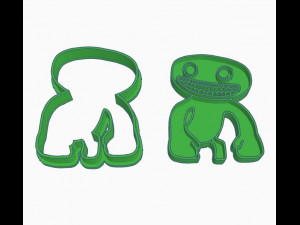 COOKIE CUTTER GARTEN OF BAN BAN Modelo de Impressão 3D