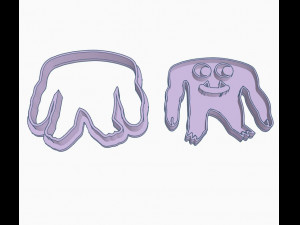 COOKIE CUTTER GARTEN OF BAN BAN Modelo de Impressão 3D