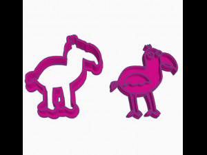 COOKIE CUTTER GARTEN OF BAN BAN Modelo de Impressão 3D