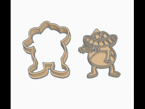 COOKIE CUTTER GARTEN OF BAN BAN Modelo de Impressão 3D