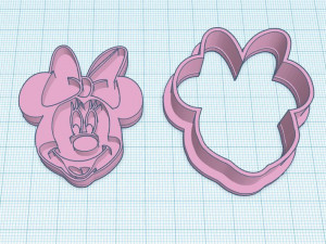 COOKIE CUTTER MICKEY 3D Print Model