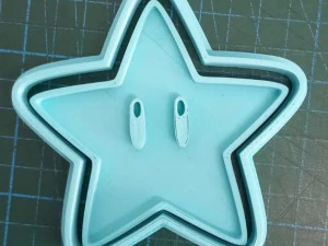 CONFEZIONE 12 TAGLIABISCOTTI SUPER MARIO BROS Modello di stampa 3D