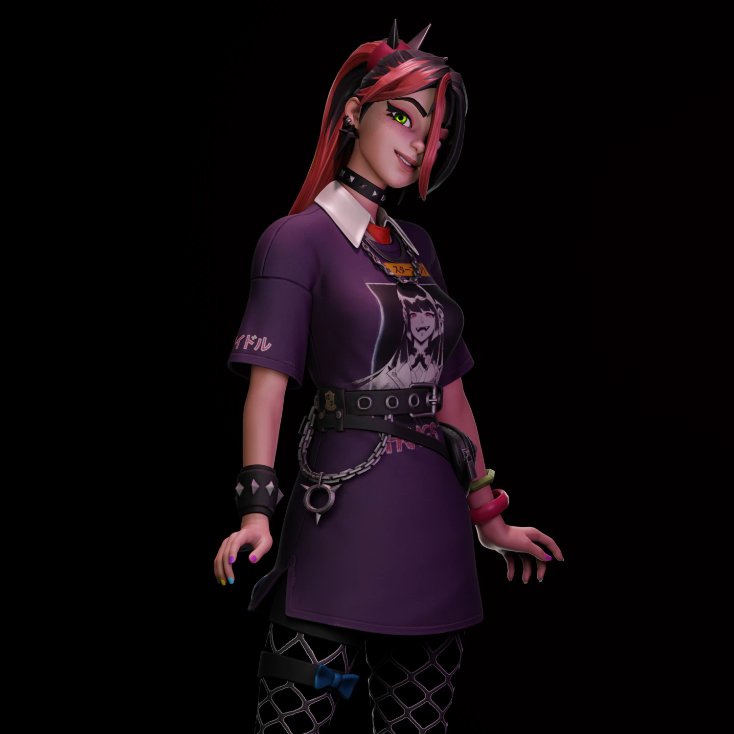 Helsie - Fortnite 3D Blender 3D Model .c4d .max .obj .3ds .fbx .stl .blend