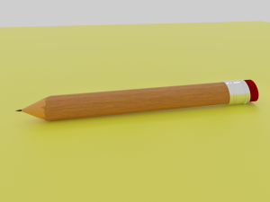 Pencil 3D 모델