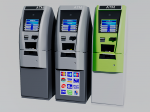Automated Teller Machine 3D Model