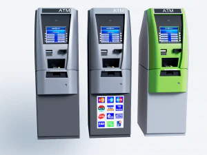 Automated Teller Machine 3D Model