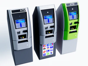 Automated Teller Machine 3D Model