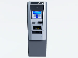 Automated Teller Machine 3D Model
