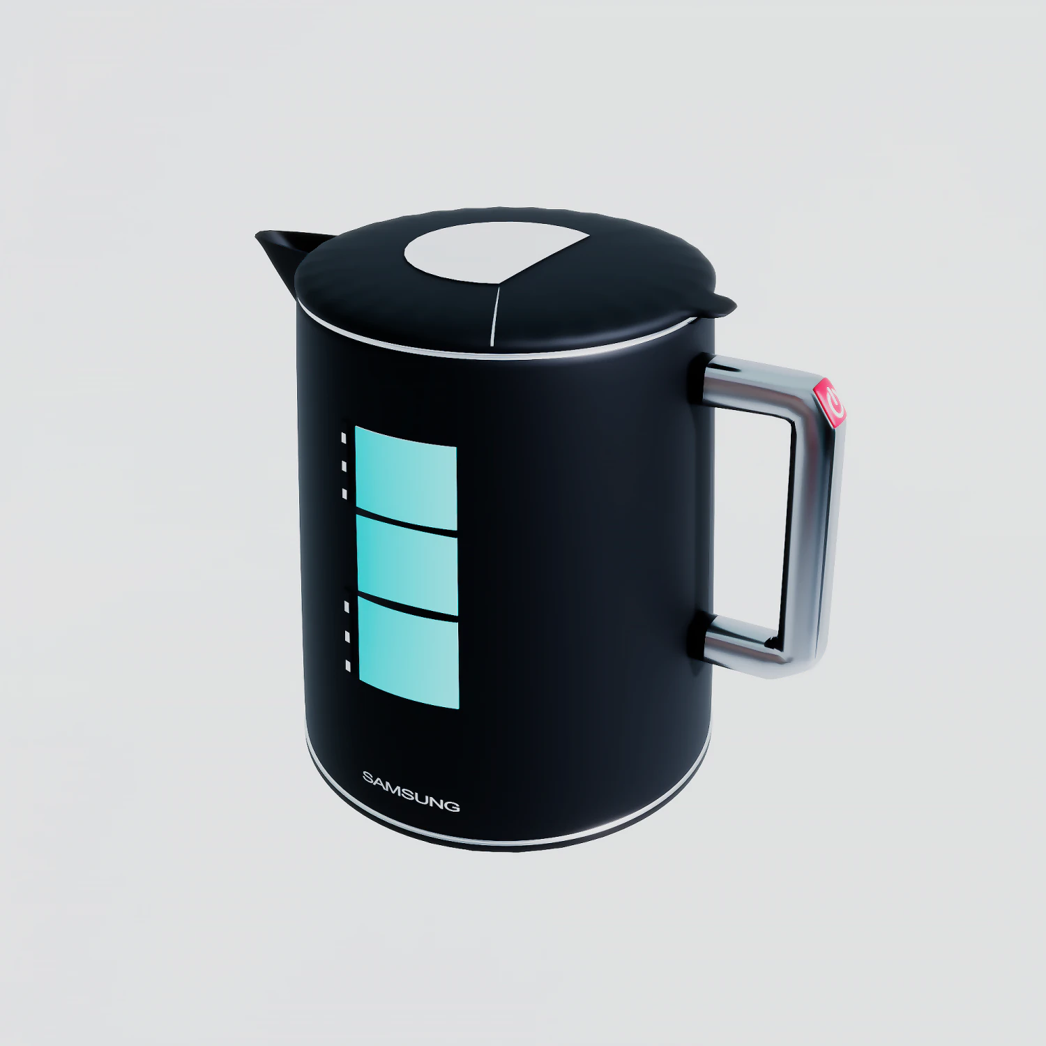 Kettle 3D Model .c4d .max .obj .3ds .fbx .stl .blend 