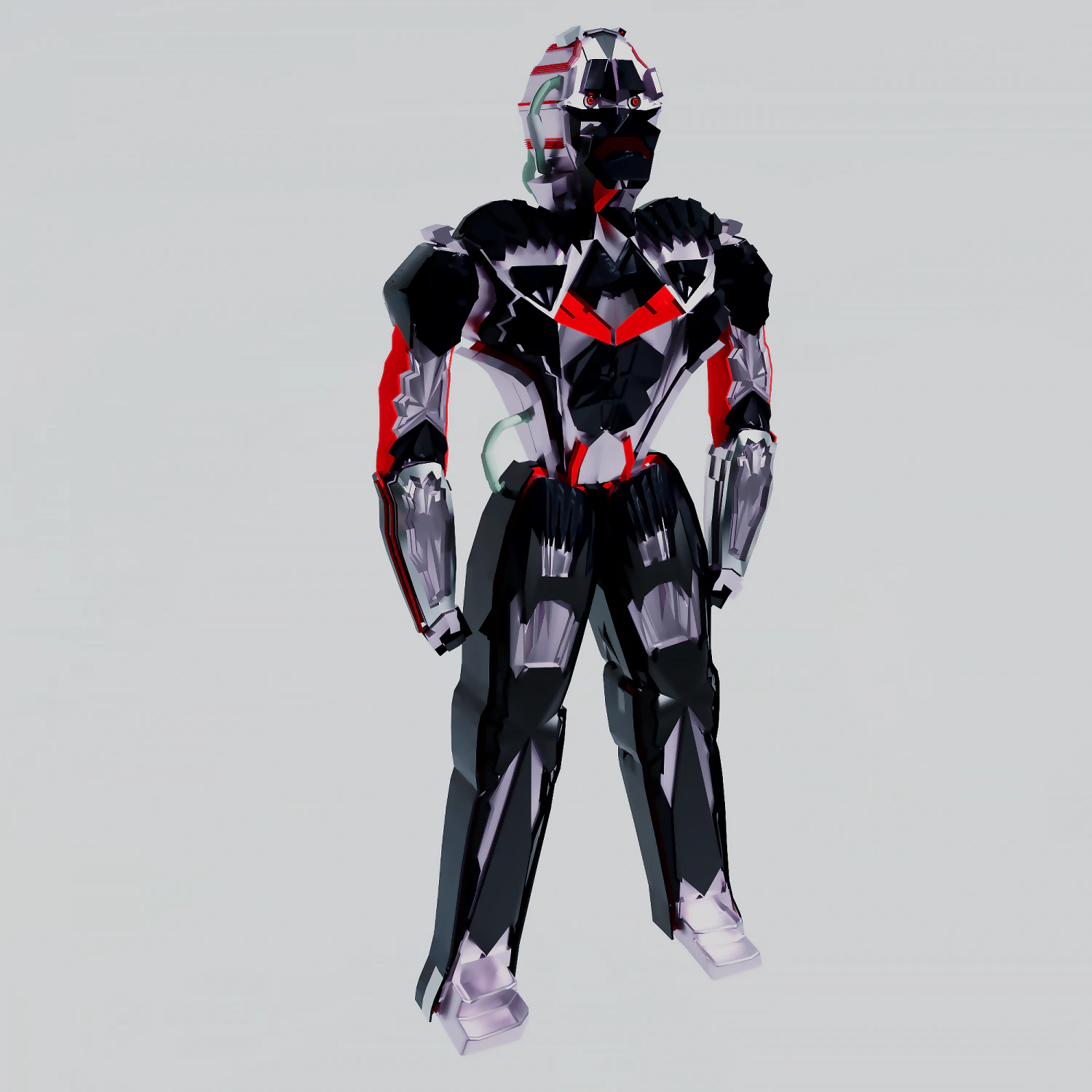Robot 3D Model .c4d .max .obj .3ds .fbx .stl .blend 