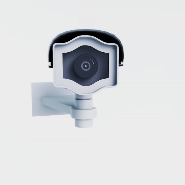 Surveillance camera 3D मॉडल .c4d .max .obj .3ds .fbx .stl .blend 