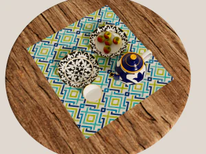National dishes 3D Model