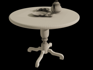 National dishes 3D 模型