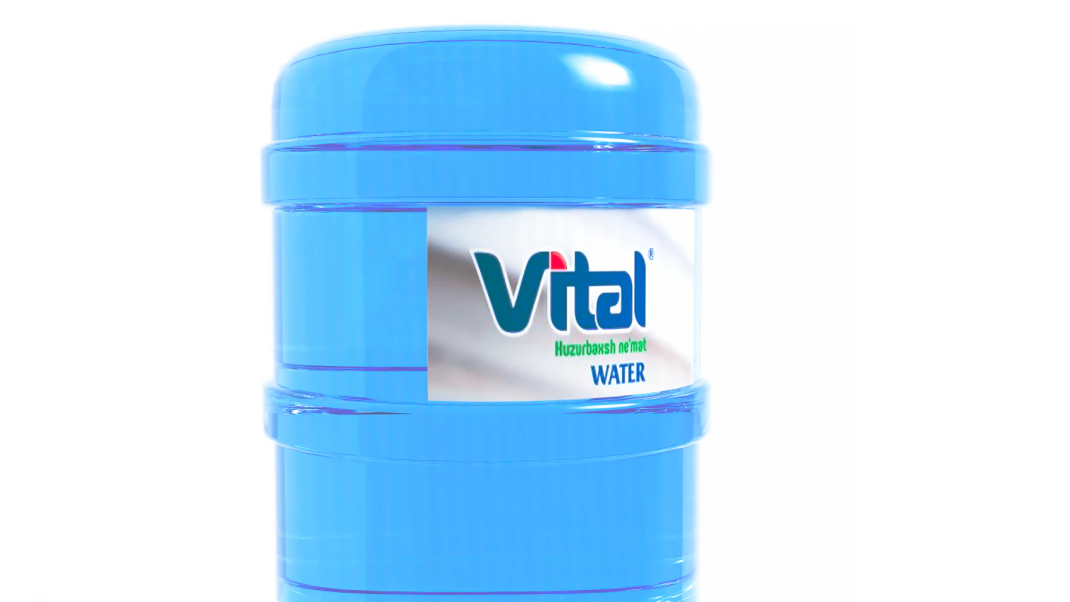 Water dispenser 3D Model .c4d .max .obj .3ds .fbx .stl .blend 