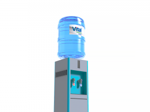 Water dispenser Model 3D