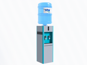 Water dispenser Model 3D