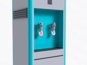 Water dispenser Model 3D