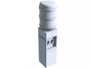 Water dispenser Model 3D