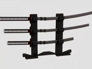 カタナ 3Dモデル