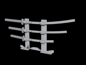 Katana 3D Model