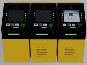Automated Teller Machine 3D Model