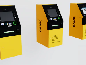 Automated Teller Machine 3D Model