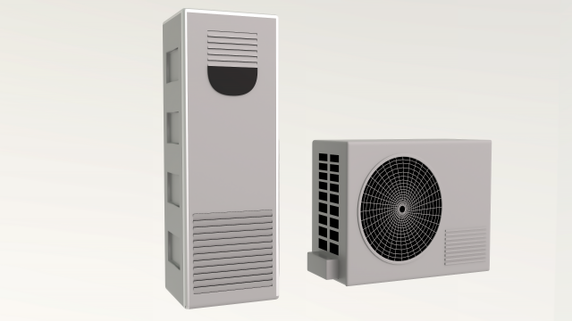 Air conditioner 3D Model .c4d .max .obj .3ds .fbx .stl .blend 