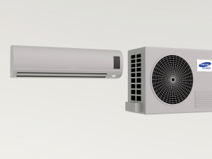 Air conditioner 3D Model