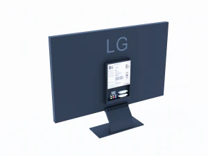Monitor del computer Modello 3D