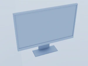 Monitor del computer Modello 3D